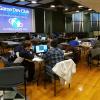 Members of the Game Development Club at Penn College rely on their creative juices during the recent Global Game Jam hosted on campus. The students spent 48 hours creating games. (Photo provided)