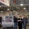 Acknowledging Haas Automation Inc.’s ongoing support of Penn College students are (from left) Richard K. Hendricks, instructor of machine tool technology/automated manufacturing; Debra M. Miller, vice president for institutional advancement; and Ed Kilgallon, president of the Lance Co. The Bensalem Haas Factory Outlet is an affiliate of the Lance Co.