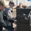 Proud Alumni Serve Hot Cocoa, Homecoming Hospitality