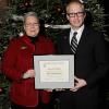 College Presents Humanitarian/Citizenship Award to Alumnus