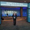 Kate M. Ruggiero, recipient of a scholarship from Women in Aviation International, attends the group’s 30th annual conference in Long Beach, Calif.