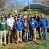 Representing Penn College in a recent national landscape competition are (from left) Trevor C. Gagliano, Hughesville; Jacob R. Courtley, Ardara; Griffin T. Fulton, Mertztown; Bryce P. Thompson, Enola; Michael S. Shreiner, Wayne; Timothy J. Dunker, Ho-Ho-Kus, N.J.; Adriana S. Lee, Williamsport; Aaron A. Sledge Jr., Pittsburgh; faculty member Carl J. Bower Jr.; Kyle J. Schatz, Saint Marys; and alumnus Ronald A. Burger.