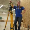 Construction management major Lauren S. Herr, of Lititz, is among the organizers and mentors for Penn College’s March 20 “Framing Your Future” event for high school girls.