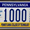 Penn College Specialty License Plate Available