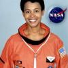 Astronaut Mae Jemison, as portrayed by Joanna Maddox