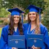 Marissa L. Bathurst (left), of Linden, and her sister Kierstin, of Jersey Shore, both have graduated with degrees in radiography from Pennsylvania College of Technology.