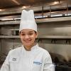 Nataly Acosta, a culinary arts technology student from Shillington, is among six Penn College students who completed summer internships with Hershey Entertainment & Resorts. Her experience included preparing food at various eateries inside Hersheypark, joining the teams at Milton’s Ice Cream Parlor, The Overlook Food Court and The Cabana Grill, as well as at Hersheypark Stadium and the Giant Center. 