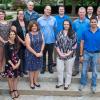 Among new faculty and librarians are: (front row from left) Scanlon, Motel, Campbell and Turnbach; and (back row from left) Waugh, Warner, Wolfe, Suzadail, Bell, Nagy, Marconnet and Warren. Not pictured are Shelinski, Starkey and Weaver.