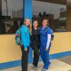 Pennsylvania College of Technology physician assistant students, from left, Valerie L. Kubalak, of Spring Mills; Bailey T. Bachman, of Lewistown; and Megan N. Heckman, of Spring Mills, gained experience in hospitals, language courses and public health fairs during a monthlong clinical rotation in Trujillo, Peru.