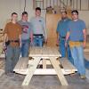 Students Construct Picnic Tables for Natural Gas Training Site