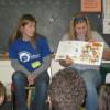 Softball Players Read to Local Fourth-Graders