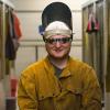 The welding skills of Robert S. Barnes, a Penn College student from Montoursville, saved the day for participants and spectators at a recent tractor pull event in the area. (Photo by James "J.J." Boettcher, student photographer)