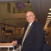 Roger A. Madigan, in the library that bears his name