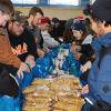 Penn College students and employees were among the 250-or-so people who gathered for the More Than a Meal food-packing event.