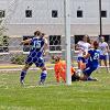 Valeria Passalacqua provides the winning margin, driving home the Wildcats' second goal in Penn College's ultimate 4-1 soccer victory over Baptist Bible College on Saturday.