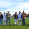 Seniors on Women's Soccer Team Honored on Field