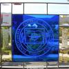 College Seal Etched Into Instructor's Latest Stained-Glass Creation