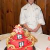 Lynnette F. Stegmaier, of Muncy Valley, designed a Chinese-themed “Destination Wedding” cake that took first place (and the People’s Choice Award) in Penn College’s annual cake competition. 