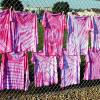 Tie-Dyeing Event Kicks Off College's 'Pink Out' Observance