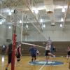 Students Stop Rivals' Win Streak in Volleyball Match