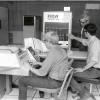 In 1971, computer science students at Williamsport Area Community College, Pennsylvania College of Technology’s immediate predecessor, gain hands-on experience on one of the college’s first mainframes, a Spectra 70.