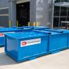 Student-constructed welding bins are helping to facilitate a material-exchange agreement between Pennsylvania College of Technology’s welding program and corporate partner Construction Specialties.