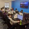 Penn College esports competitors joined the action this spring in the Wildcat Den, an esports facility in Madigan Library. (Photo provided)