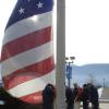 Large American Flag Flies Again Over Penn College