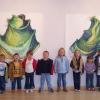 Learning-Center Youngsters Visit College Gallery