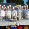 Catering Students Cook With Local Products at Outdoor Market