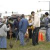 Horticulture Students Beautifying Interchange Near Main Campus