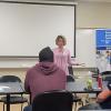 Nursing Students Visited by Versatile Health Sciences Grad