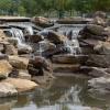 Fountain Heightens Library's Attractiveness