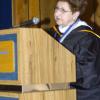 Induction Ceremonies Honor Students, Provost