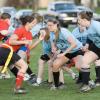 Off-Campus 'Powder Puff' Team Wins Low-Scoring Affair Against On-Campus Women