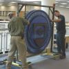 College Seal Impressively Hangs in Madigan Library